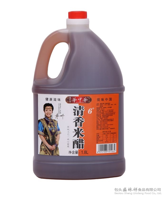 6度清香米醋1.8L